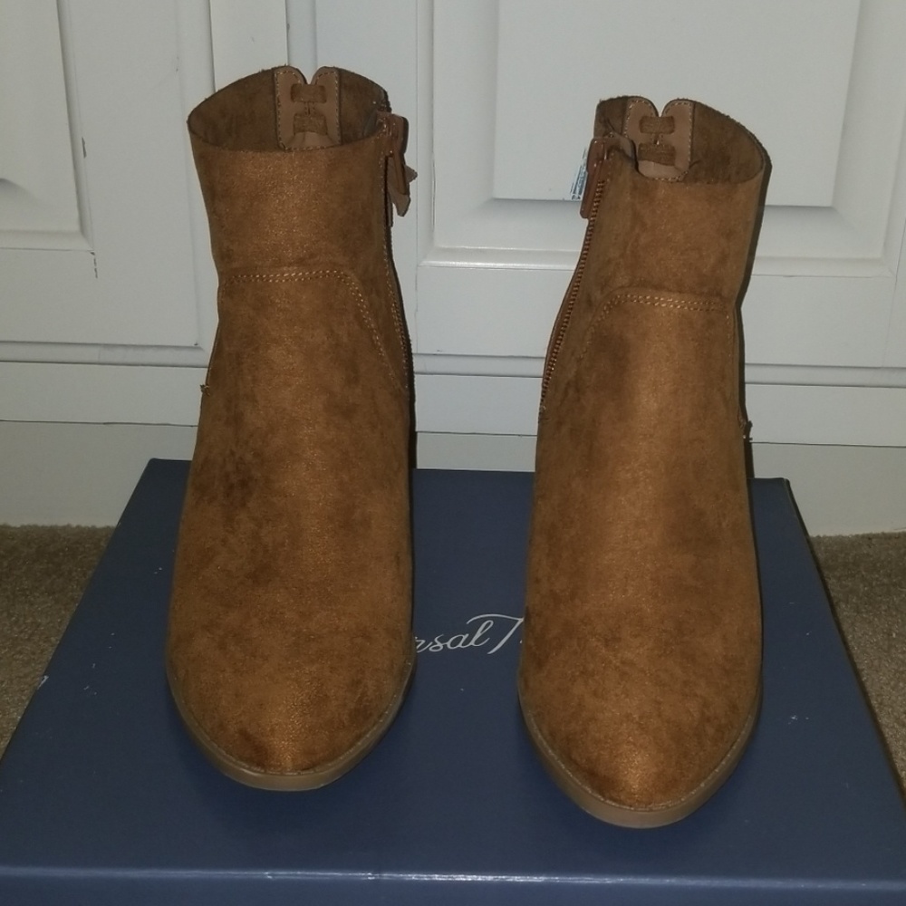 Suede Booties